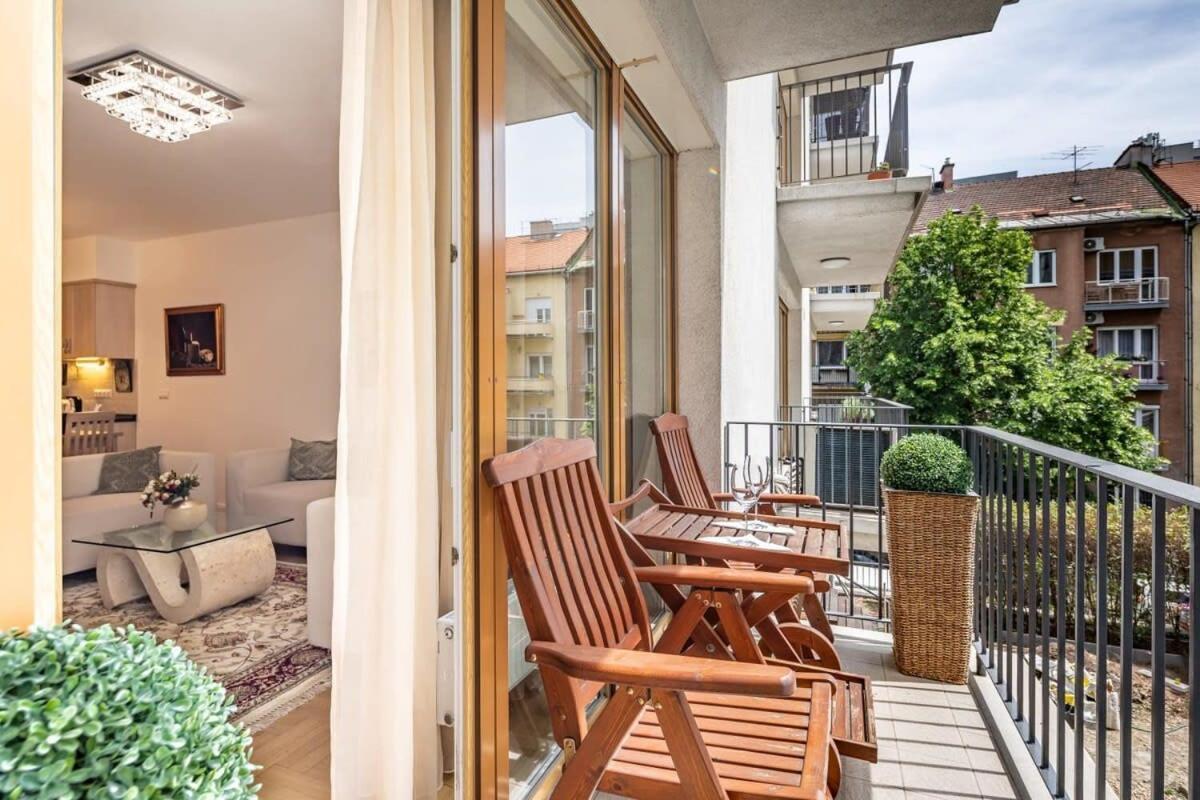 בודפשט Homey Apartment With Ac And Balcony מראה חיצוני תמונה